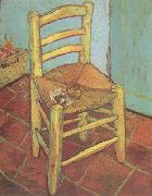 Vincent Van Gogh Vincent's Chair with His Pipe (nn04) Spain oil painting reproduction
